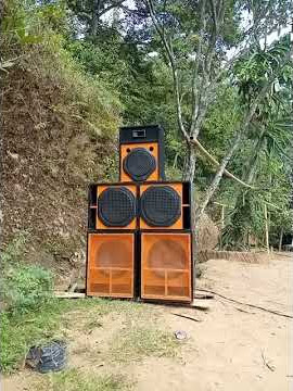 cek sound pake power rakitan 10 Ampere 😊🙏