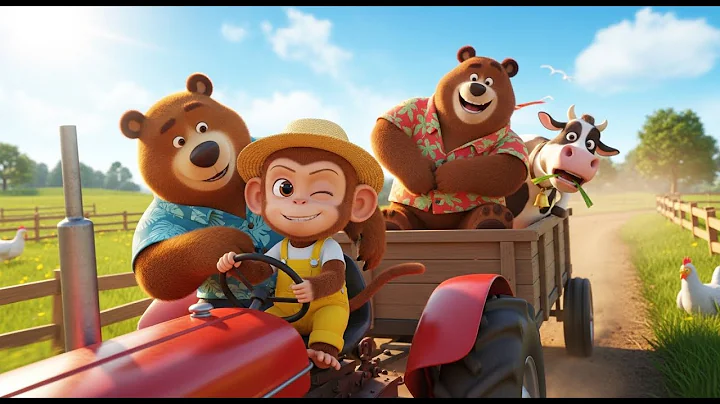 Kiki Monkey Solves Farm Mysteries! 🐵🚜 Harvest Festival, Treasure Hunt & Teamwork | Funny Monkey