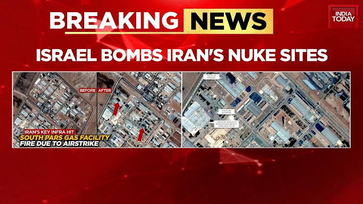 Israel Bombs Iran's Nuclear Sites: Satellite Images Reveal Damage | Israel-Iran War | World News