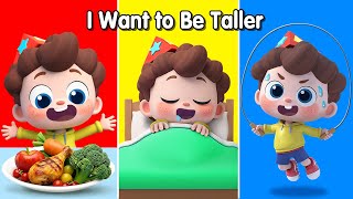 i want be taller safety rules healthy habits nursery rhymes