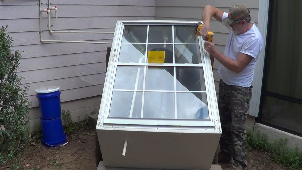 Free Hot Water | Building a Solar Batch Water Heater