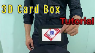 3D Photos Card Box Magic Trick Gimmick