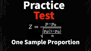 How to Calculate The One Sample Proportion Z Score