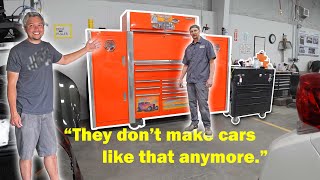 Rare Look Into An Autobody Tech's Toolbox (After 30 Years) | Matco 2 Bay Toolbox Tour