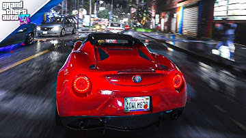 GTA V: Ultra-Realistic Graphics Gameplay! Maximum Settings Ray-Tracing Graphics MOD [4K]
