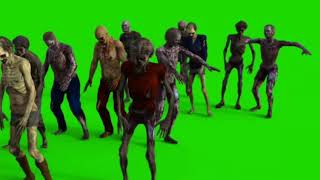 Free Zombie Green Screen Read Desc