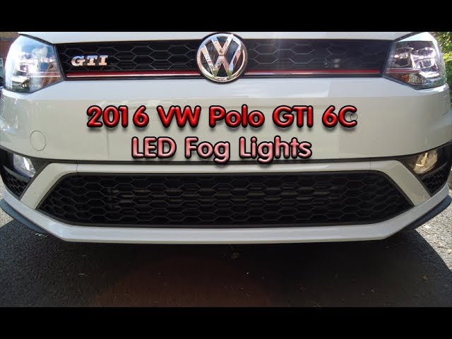 gødning dissipation optager Polo 6R - Removing fog lamp assembly and fog lamp bulb - YouTube