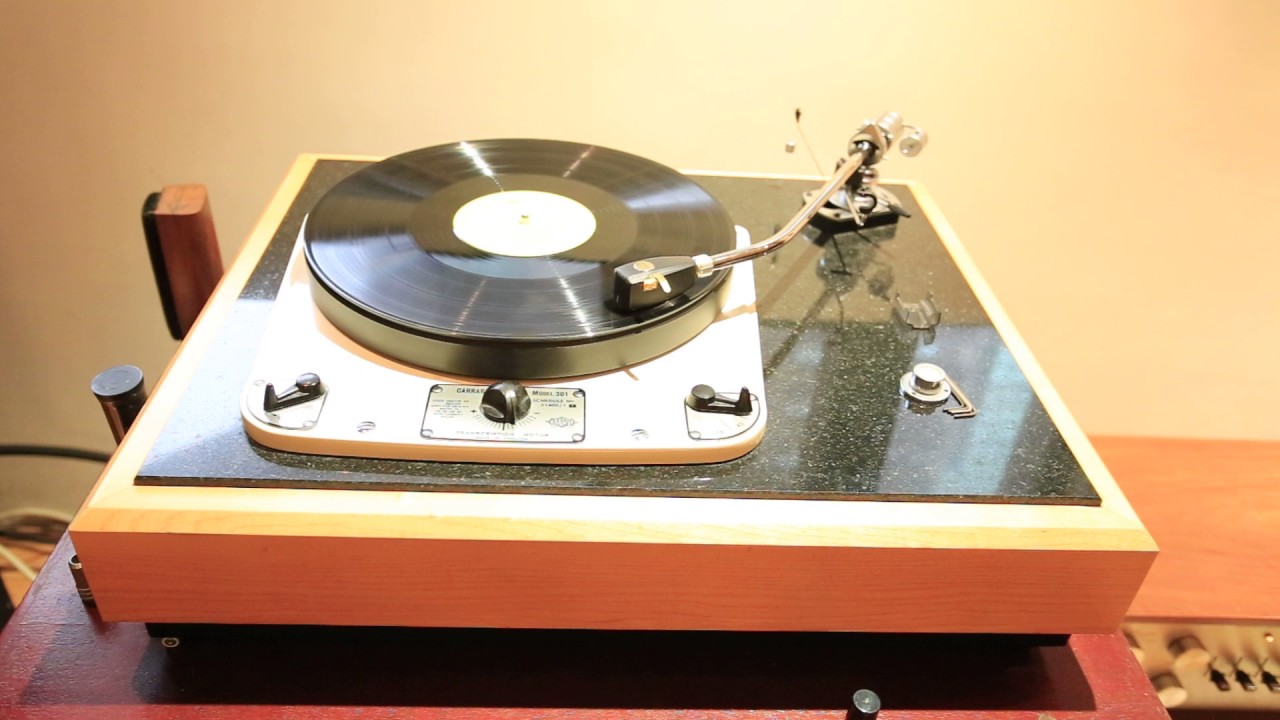 Garrard 301 Grease Bearing Turntable Sme 3012r Ortofon Spu Youtube