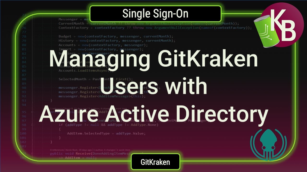 Managing GitKraken Users with Azure Active Directory - YouTube