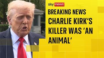 BREAKING: Trump answers questions on the killing of Charlie Kirk