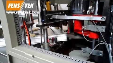 Fenstek CNC Corner Cleaning Machine for upvc Window making Machine ACC120