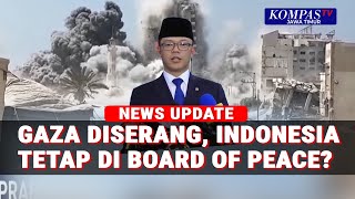 Menlu Tegaskan Sikap RI soal Gaza dan Board of Peace Bentukan Trump