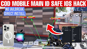 COD Mobile iOS Hack No Jailbreak | Main Account Safe Call of Duty iPhone iPad Mod Menu