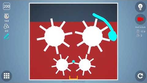 Check out how I solved level 200 in Brain It On! #BrainItOn