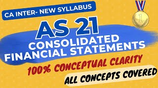 AS 21 in ENGLISH - Consolidated Financial Statements - CONCEPTS - CA INTER New Syllabus