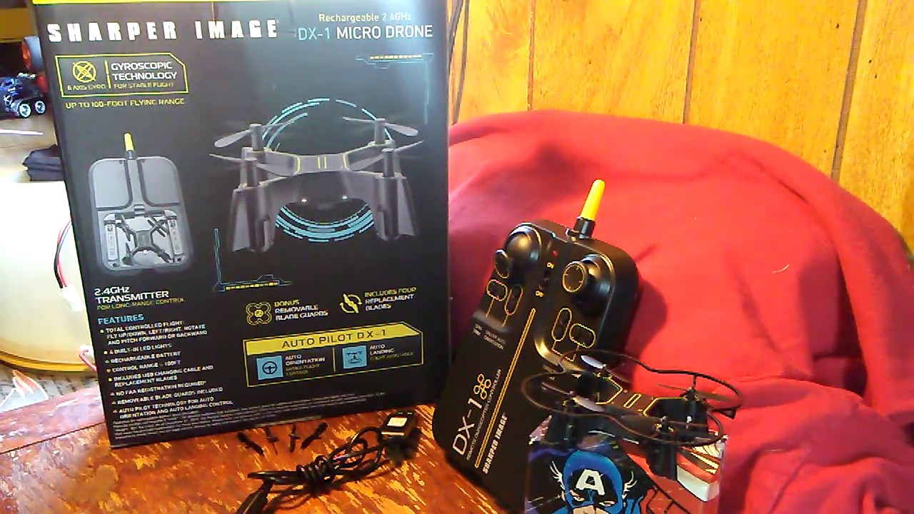 Sharper Image DX1..Short Straight forward Review...flight Coming Soon