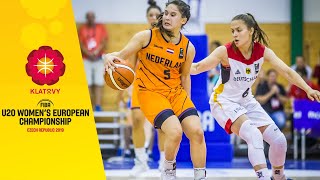 Germany v Netherlands - Full Game - FIBA U20 Women's European Championship 2019