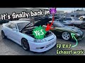 The SC300 Motor Is Finally In/FD RX7 Gets Exhaust Work Done