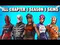 ALL Season 1 Skins in Fortnite! (Chapter 1)