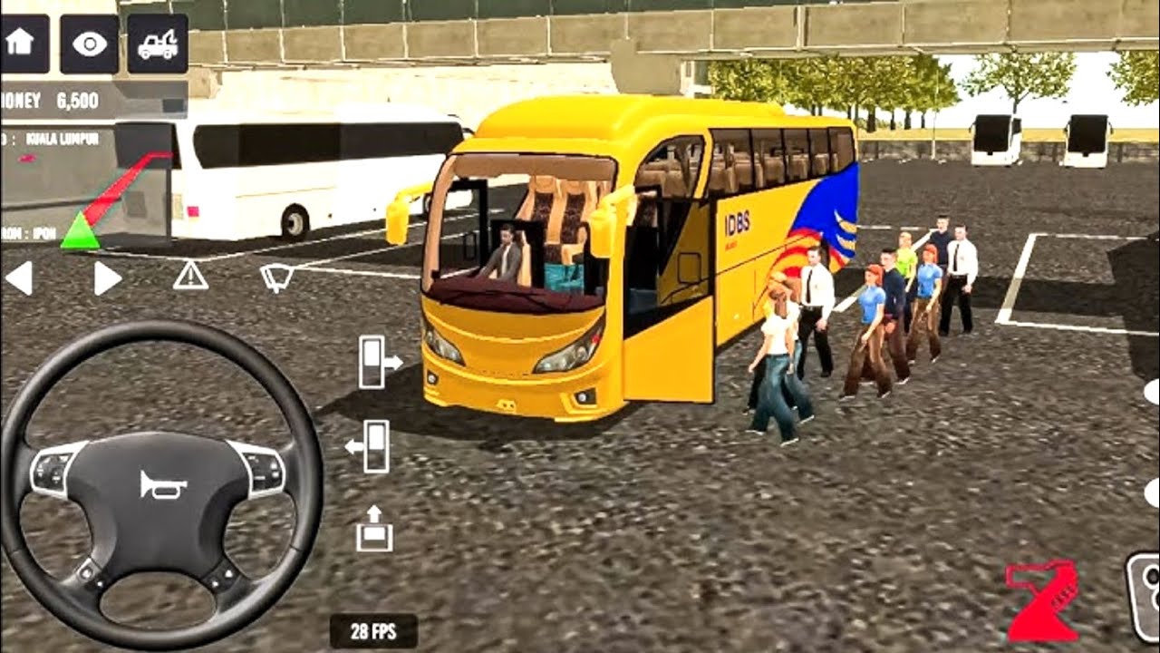 🤩Bus Stop Par💁Full Passenger 😱 Bus Simulator Driving Game