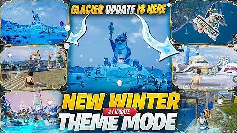 Winter Update 4.1.0 | Pubg Mobile New Theme Mode is Here | V4.1.0 | New Event Vehicle | Rocket 🚀