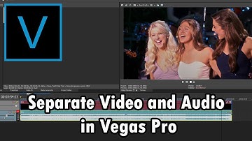 How To Separate Video and Audio in Vegas Pro