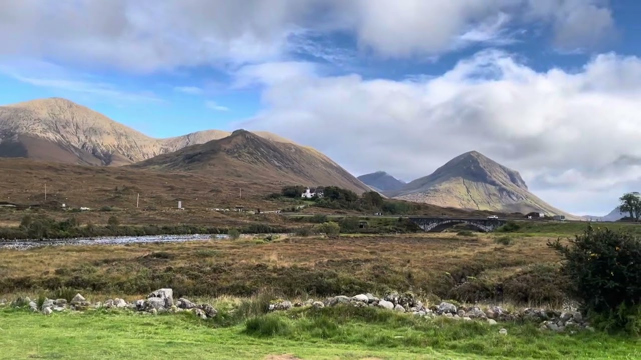 Sligachan campsite Isle of Skye