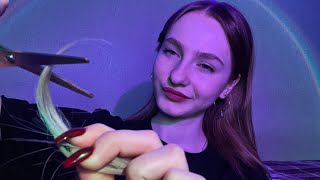 ☀︎ ASMR быстрая стрижка волос ☀︎