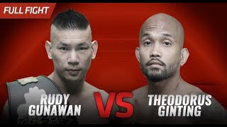 Rudy Ahong Vs Theo Ginting | Full Fight #30