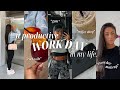 7AM PRODUCTIVE WORK DAY IN MY LIFE | CONTENT PICS + GYM + COFFEE SHOP + COCKTAILS + EVERYDAY MAKEUP