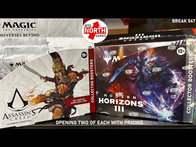 The 2 Best Collector Boxes To Open Now: Modern Horizons 3 & Assassin's  Creed Priced! - YouTube
