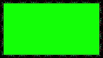 kinemaster new neon light border | border green screen | green screen border frame animation