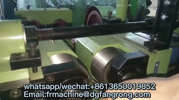 Metal two axis thread rolling machine