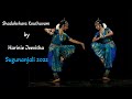 Shadakshara kouthuvam solo version by harinie jeevitha  sridevi nrithyalaya  bharathanatyam dance