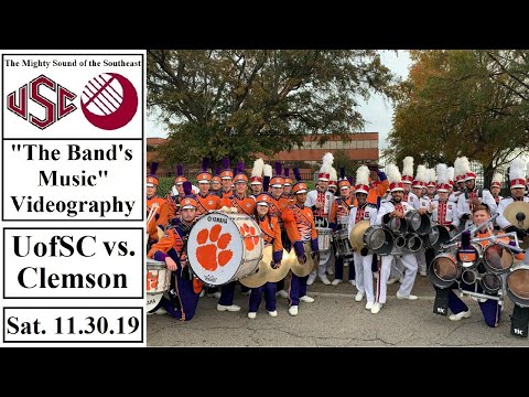 uofsc-vs.-clemson---ncaa-football-●-“the-band's-music”-videography—nov.-30,-2019