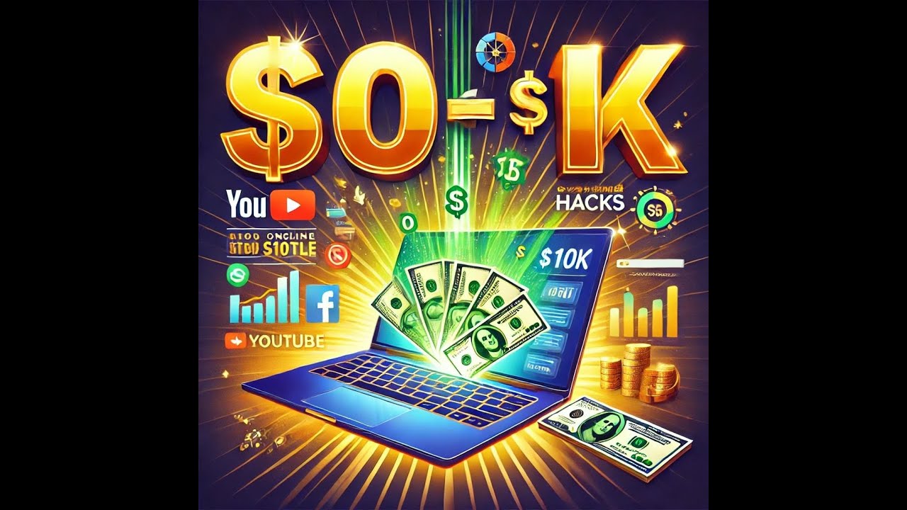 From Zero to $10K  Online Hustle Hacks!