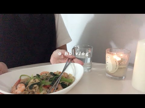 eng• 자취생의 집밥 뚝딱, 7년만에 일룸 테이블로 교체하는 vlog | 오후일기