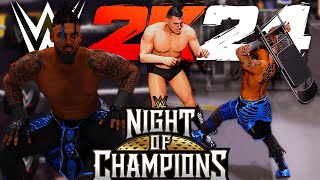 WWE 2K24 MyRISE #8 - TITLE DEFENSE vs GUNTHER - A OLD RIVALRY CONTINUES