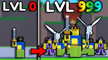 I Made the STRONGEST ARMY in Roblox Make a Army…