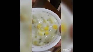 شوربة سريعة غنية بالالياف. bnin shorts marocain soupe