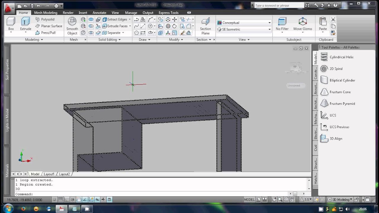 Cara Membuat Gambar Rumah 3d Di Autocad Dekorhom