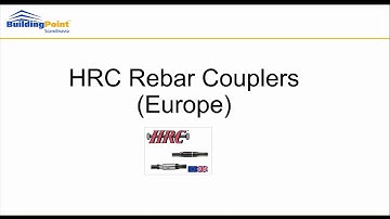 HRC Rebar Couplers(Europe) Custom Components for Tekla Structures