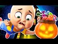 Halloween Spooky Wheels On The Bus - Baby Shark - Trick or Treat | 3D animated Nursery Rhymes