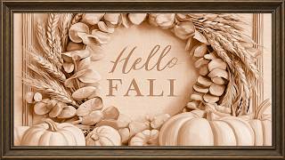 Neutral Fall & Thanksgiving Frame TV Art | 2 Hour Slideshow of Vintage Harvest Paintings screenshot 2