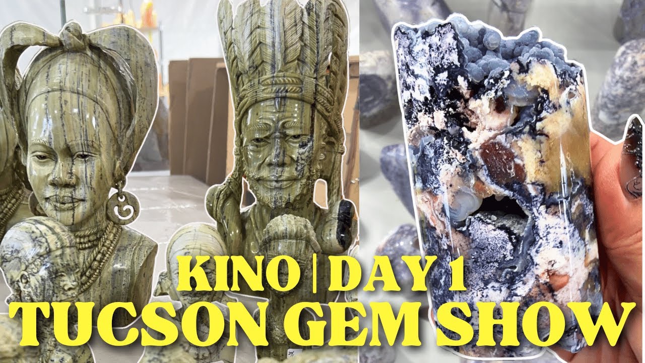 Выставка драгоценных камней в Тусоне 2026 | День 1 на выставке драгоценных камней в Кино