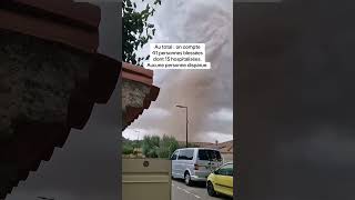 Les images de la tornade qui a frappé le village de Pomas, dans l’Aude, hier soir