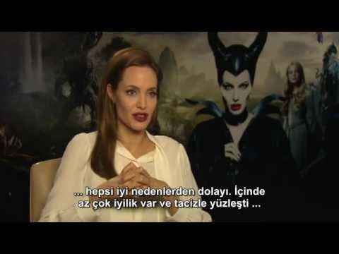 Angelina Jolie Röportajı: Maleficent'ın Deri Kostümleri ve İngiliz Aksanı