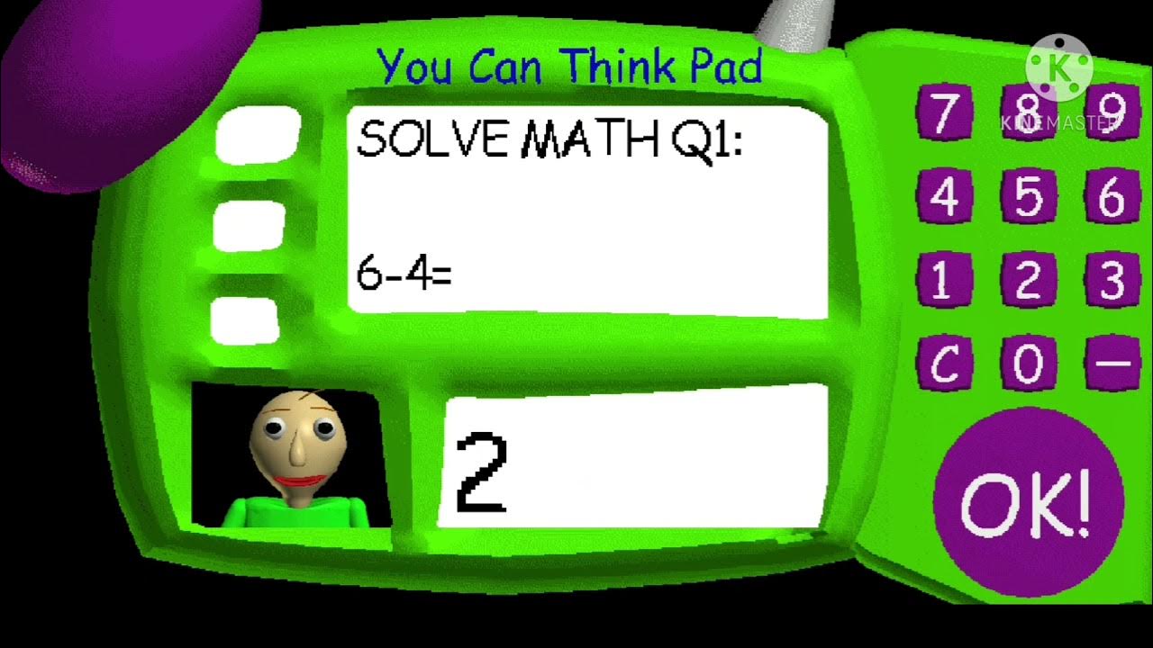 What Is The Answer To Baldi's 3rd Question Answering The 3rd Question Correctly In Baldi's Basics (2021) - YouTube