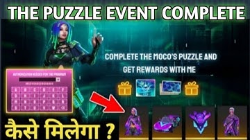 THE PUZZLE EVENT KAISE COMPLETE KARE FULL DETAILS GARENA FREE FIRE