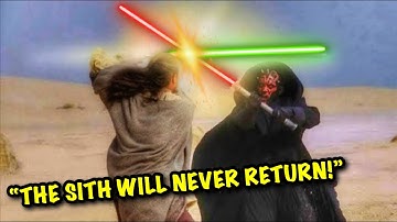 What If Qui Gon Killed Darth Maul ON TATOOINE During The Phantom Menace